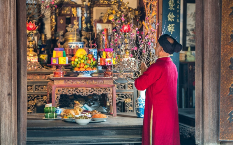 Nghi thức và sự chuẩn bị tỉ mỉ. Ảnh: Internet