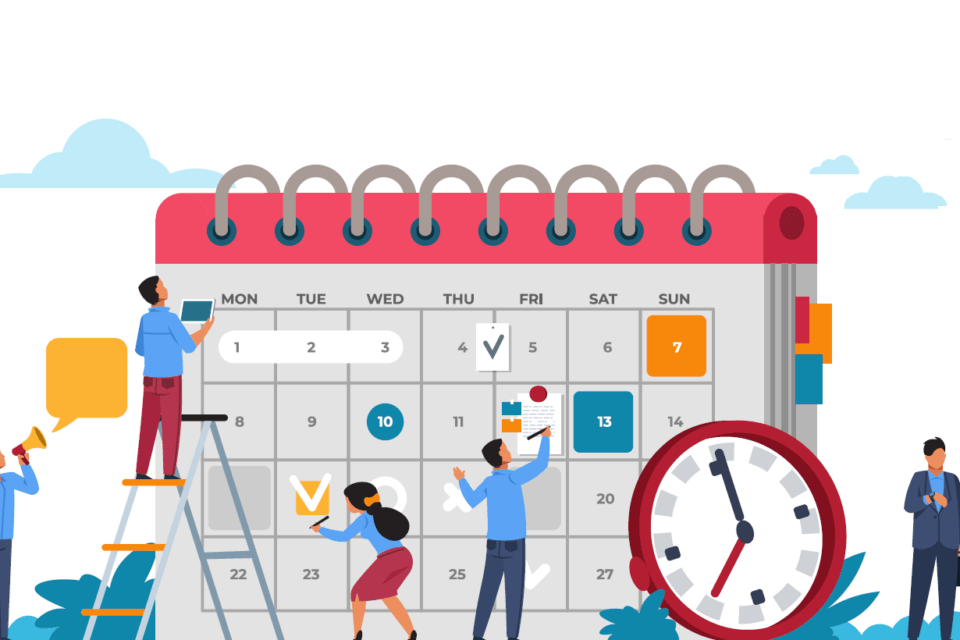 Lập kế hoạch chi tiết theo lịch trình. Ảnh: Internet