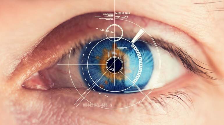 Bảo mật bằng mống mắt đem lại sự an toàn tuyệt đối. Ảnh: Internet