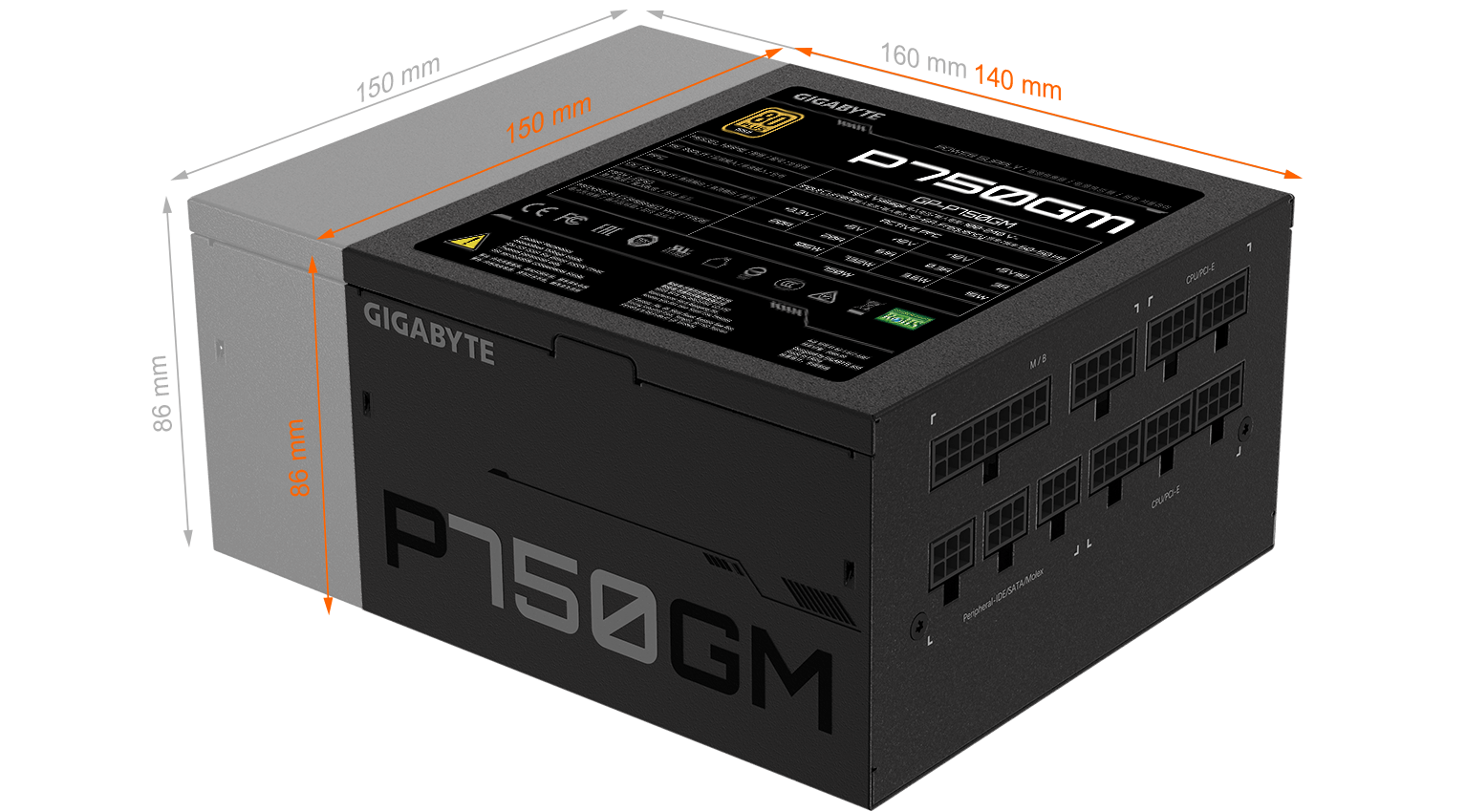 GIGABYTE GP-P750BS 750W