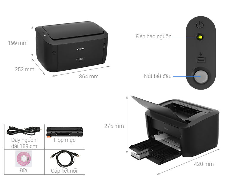 Máy In Laser Canon LBP6030B