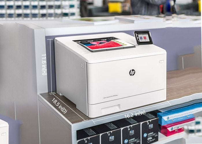 Máy in laser màu HP LaserJet Pro M454DW W1Y45A