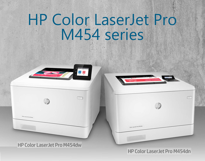 Máy in laser màu HP LaserJet Pro M454DW W1Y45A