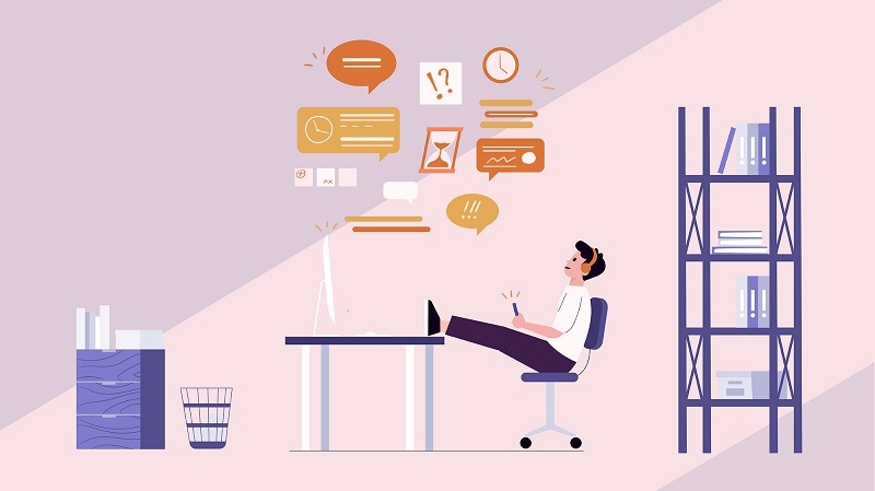 Luôn nói “để mai làm” hoặc “chút nữa học”. Ảnh: Internet