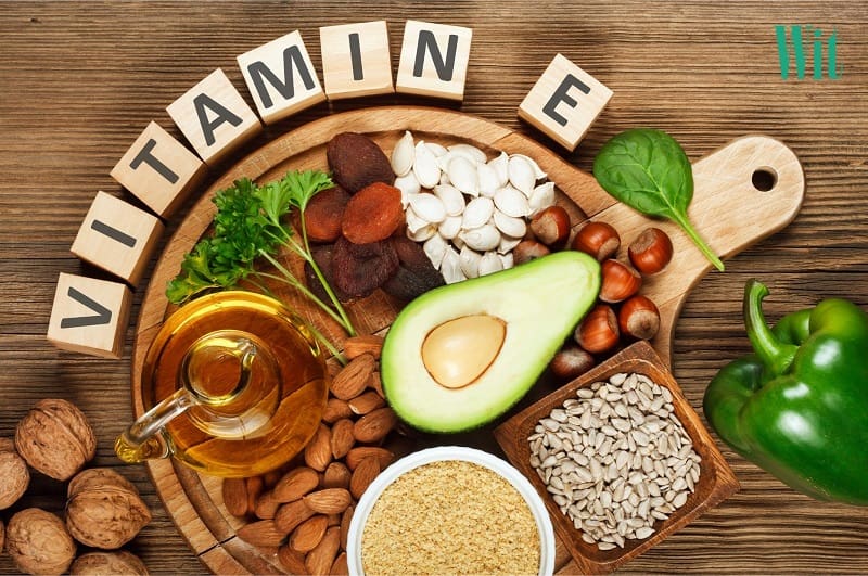 Vitamin E giúp da khỏe và căng bóng. Ảnh: Internet