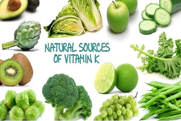 Vitamin K chứa nhiều trong các loại rau củ. Ảnh: Internet